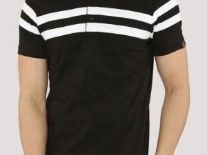 Wholesale Black And White Polo T Shirt