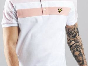 Wholesale Pure White Polo T Shirt