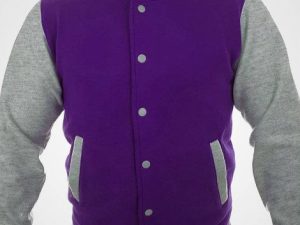 Wholesale Royal Purple Polar Fleece Jacket Manufacturer