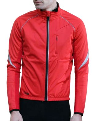Wholesale Ravishing Red Softshell Jacket Manufacturer