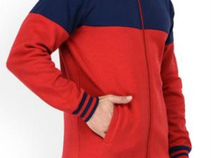 Wholesale Red and Blue Sports Tracksuit Manufacturer