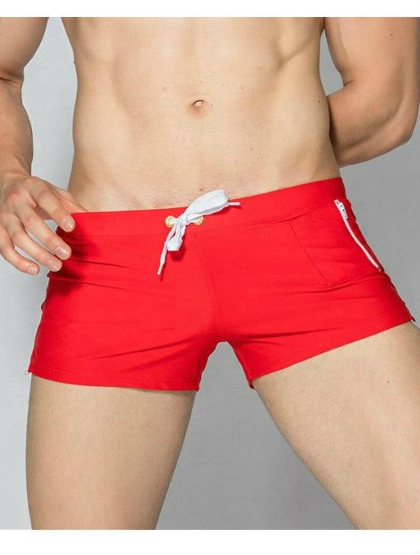 Wholesale Stylish Red Beach Men’s Shorts Manufacturer