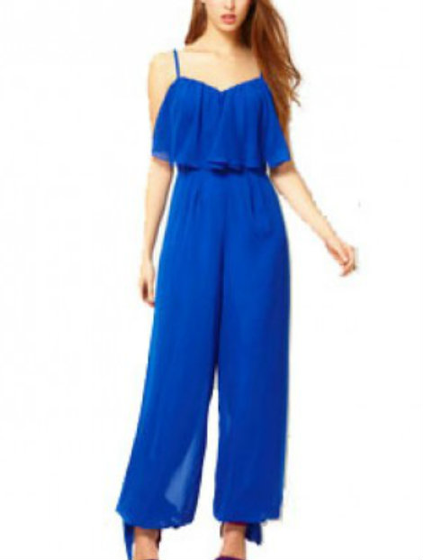 Wholesale Royal Blue Jumpsuit Manufacturer