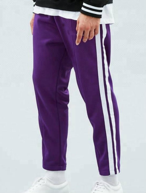 Wholesale School Purple Track Pant Manufacturer