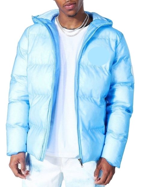 Wholesale Sky Blue Down Jacket Manufacturer