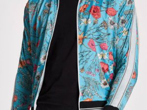 Wholesale Sky Blue Tracksuit Jacket Manufacturer