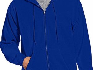 Wholesale Sleek Blue Hood Jacket Manufacturer