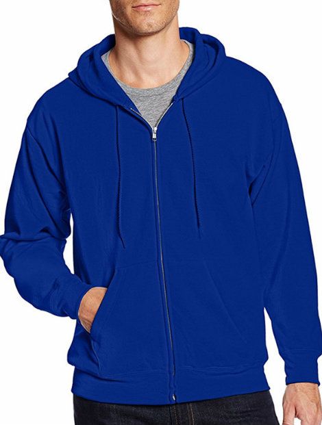 Wholesale Sleek Blue Hood Jacket Manufacturer