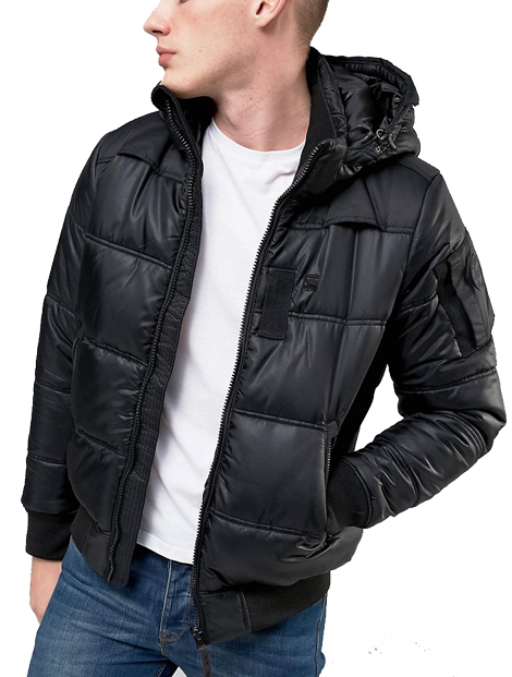 Wholesale Splendid Black Down Jacket Manufacturer