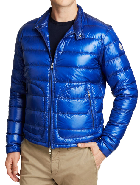 Wholesale Stylish Blue Down Jacket Manufacturer