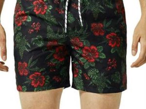 Wholesale Trendy Black Beach Men’s Shorts Manufacturer