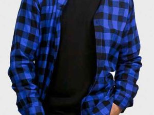 Wholesale Basic Blue Check Shirt Manufacturer