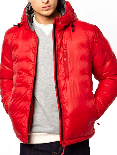 Wholesale Wow Red Hood Jacket Manufacturer