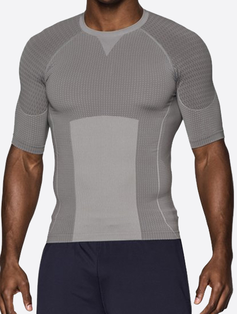 Wholesale Soft Grey Seamless Mens Vest Manufacturer