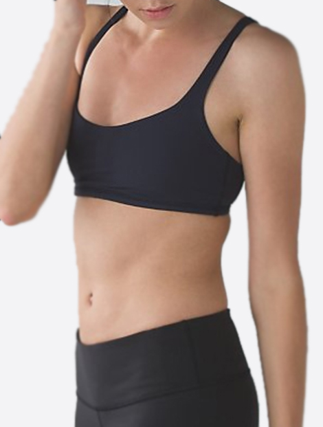 Wholesale Soft Black Yoga Bra Manufacturer