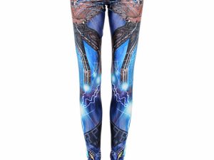 Wholesale Abstract Printed Glossy Women's Leggings Manufacturer