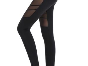 Wholesale Attractive Black Faux Leather Leggings Manufacturer