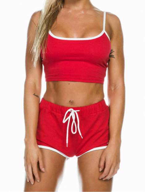 Wholesale Attractive Red Shorts