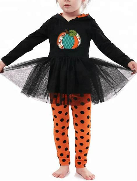 Black Dotted Red Girl’s Trousers Suppliers