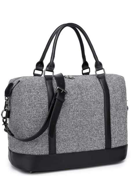 Wholesale Attractive Black & Grey Bag Manufacturer
