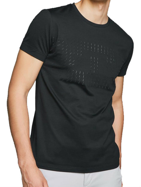 Wholesale Black Motorsport Short Sleeve Tee Manufacturer