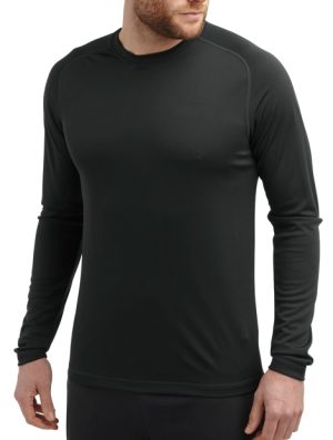 Wholesale Black Slim Fit Tee Manufacturer