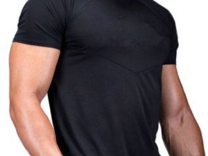 Wholesale Bold Black Workout Jersey Manufacturer