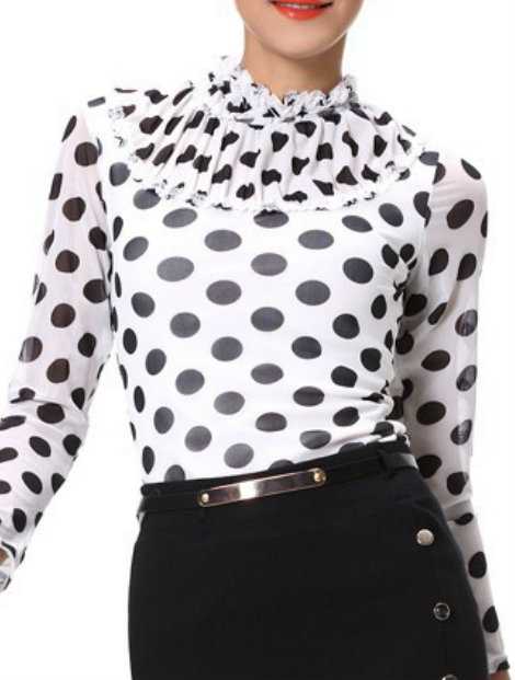 Wholesale Alluring Black And White Women’s Custom Top Manufacturer