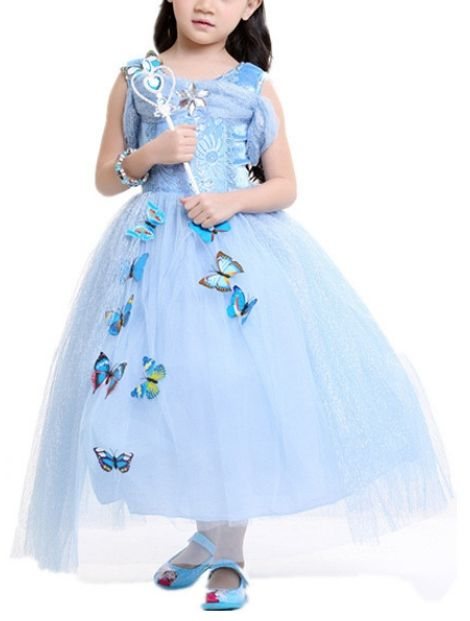 Cute Blue Girl’s Dress Suppliers