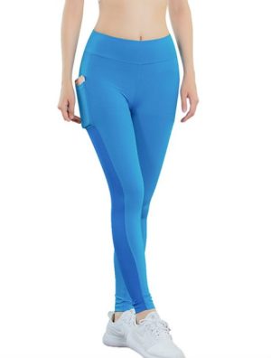 Wholesale Striking Fitness Blue Pant Manufacturer