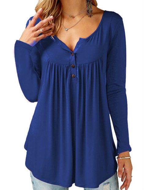 Wholesale Trendy Deep Blue Women’s Top Manufacturer