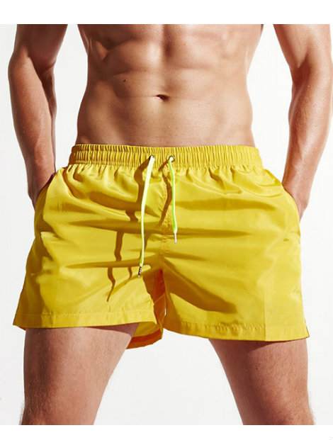 Wholesale Bright Yellow Shorts