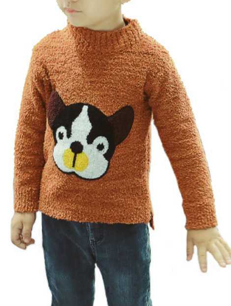 Wholesale Brown Boy’s Sweater