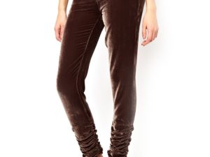 Wholesale Brown Velvety Women' S Winter Pant Manufacturer