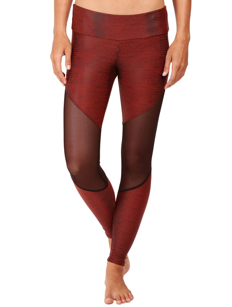 Wholesale Burgundy Red Women's Leggings Manufacturer