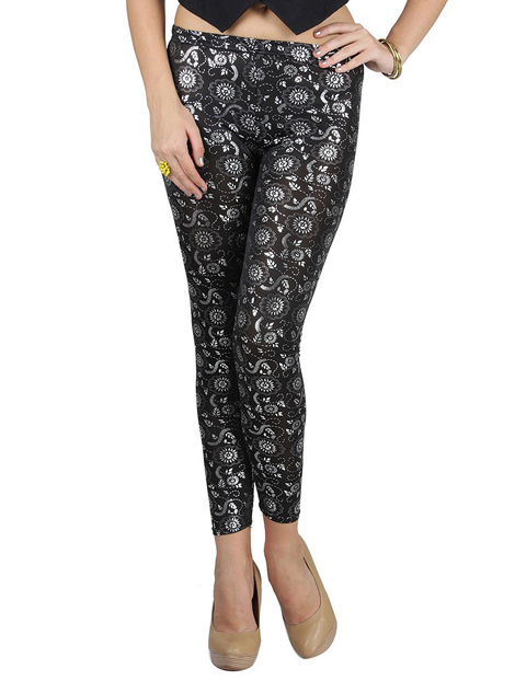 Wholesale Chic Printed Women's Leggings Manufacturer