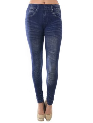 Wholesale Classic Blue Women's Leggings Manufacturer