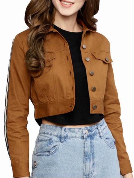Wholesale Comfortable Brown Women’s Jacket Manufacturer