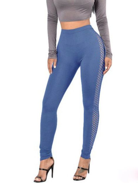 Wholesale Dark Blue Cotton Leggings Manufacturer