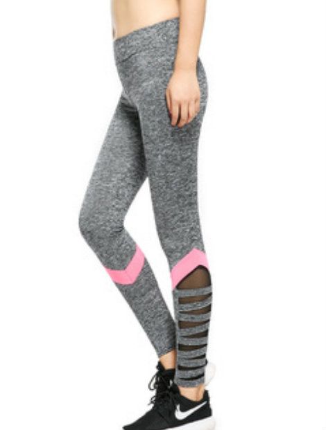 Wholesale Dark Gray Cotton Leggings Manufacturer