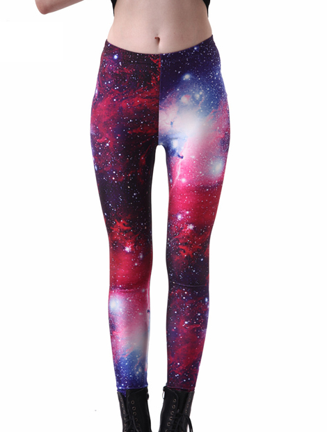 Wholesale Galaxy Printed Women's Leggings