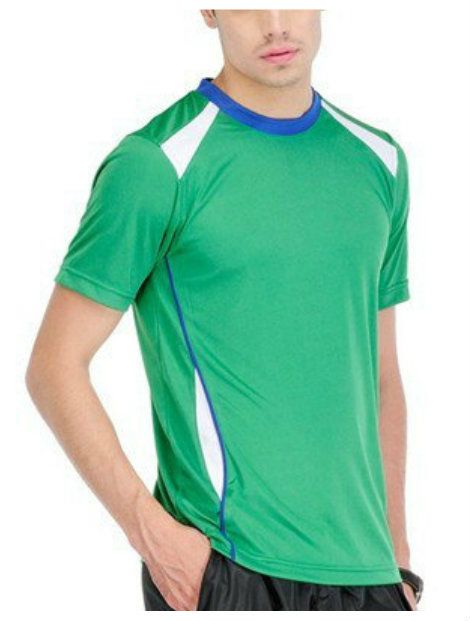 Wholesale Green Short Sleeved T-Shirt Manufacturer