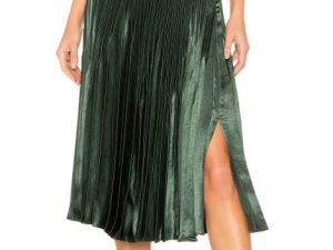Wholesale Stylish Green Skirt Manufacturer