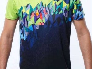 Wholesale Round Neck Green Sublimated T Shirt Manufacturer