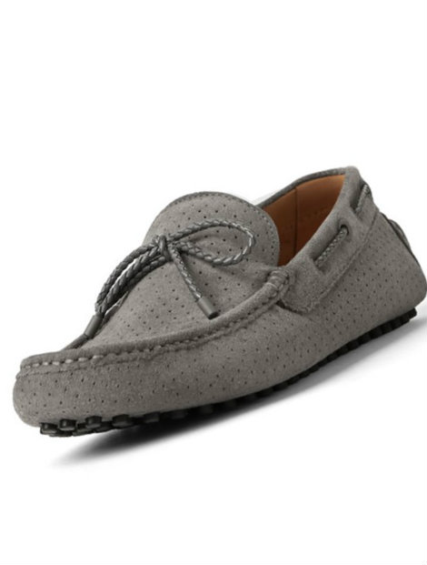 Wholesale Grey Plain Loafers Manufacturer