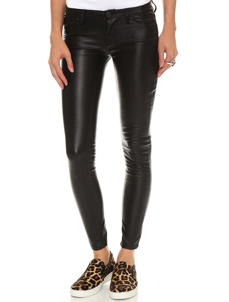 Wholesale Impressive Black Pu Leather Leggings Manufacturer