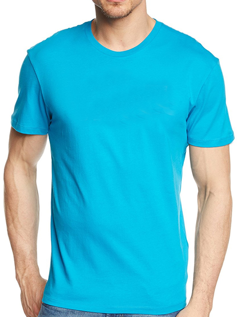 Wholesale Impressive Blue Running Tee Manufacturer