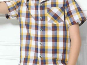Wholesale Checked Kid’s Shirt