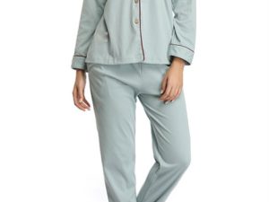 Wholesale Light Blue Loose Pants Manufacturer