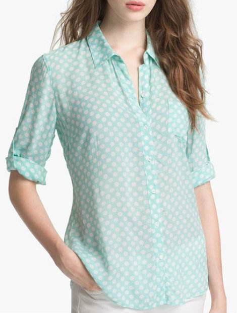 Wholesale Light Green Women’s Shirt